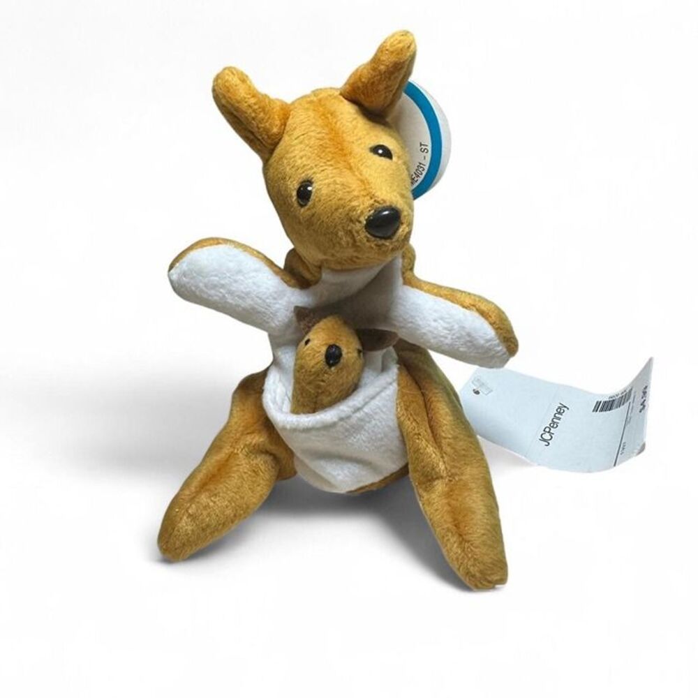 VTG Y2K JCPenney Aussie and Joey Kangaroo Plush Collectible Kidcore Nursery